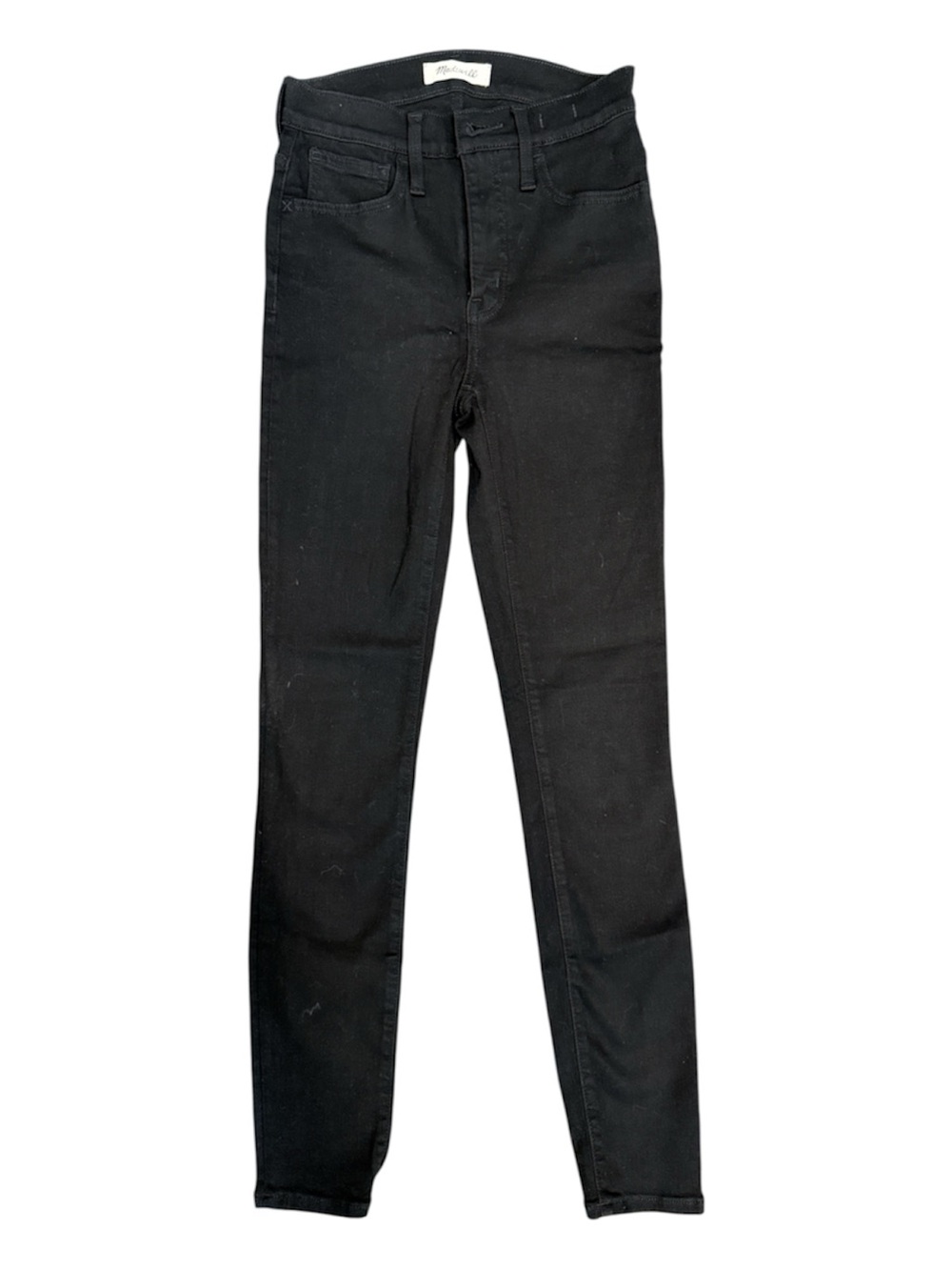 Madewell High-Rise Black Skinny Jeans
